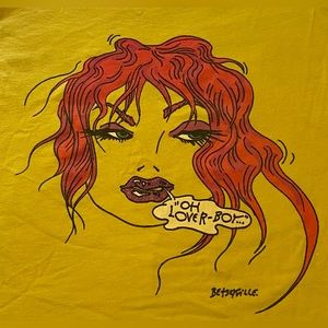 Betseyville Rare Glitter Loverboy 3/4 Tee! 💋